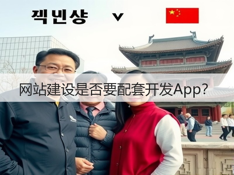 网站建设是否要配套开发App？