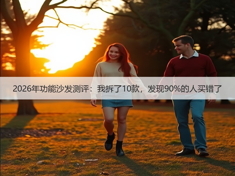 2026年功能沙发测评：我拆了10款，发现90%的人买错了