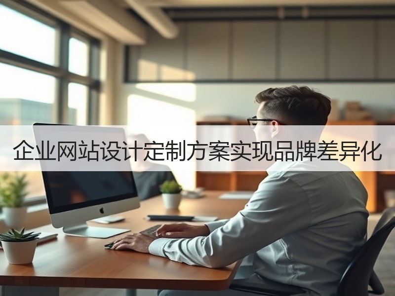 企业网站设计定制方案实现品牌差异化