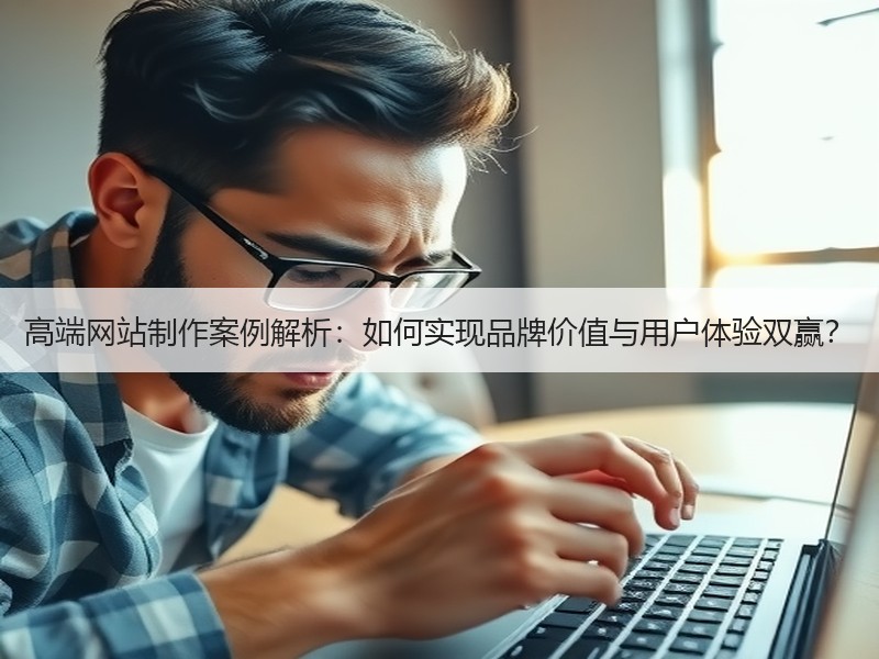 高端网站制作案例解析：如何实现品牌价值与用户体验双赢？