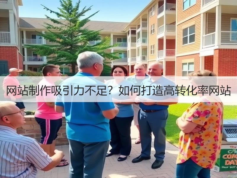 网站制作吸引力不足？如何打造高转化率网站