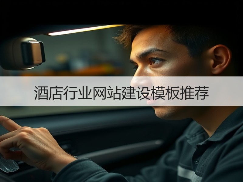 酒店行业网站建设模板推荐