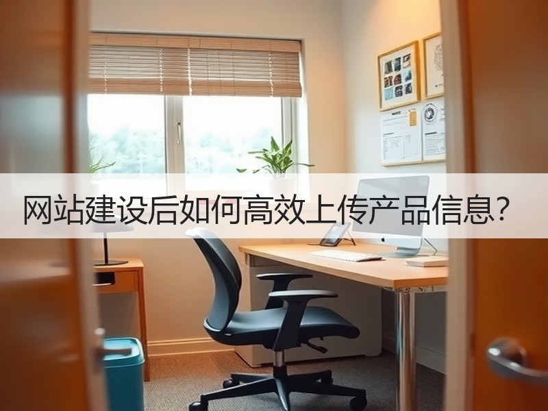 网站建设后如何高效上传产品信息？