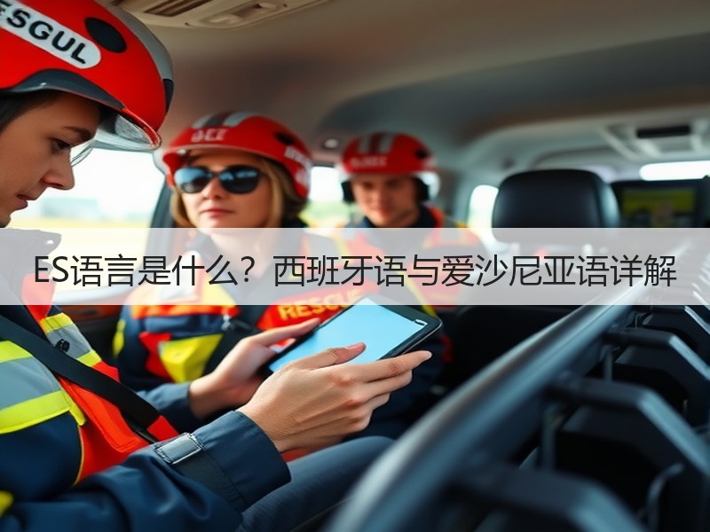 ES语言是什么？西班牙语与爱沙尼亚语详解