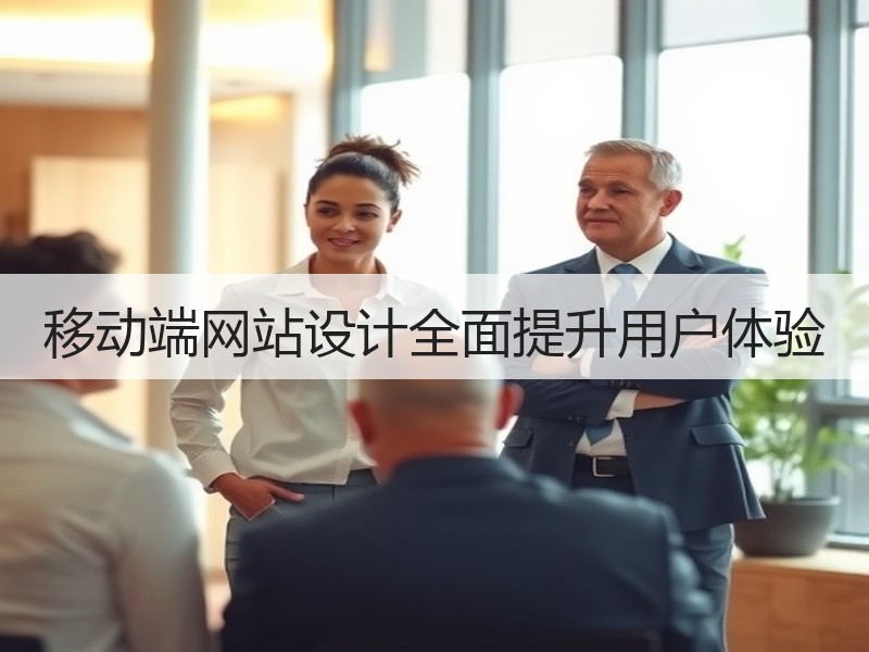 移动端网站设计全面提升用户体验