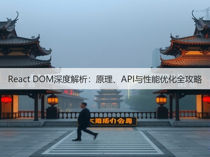 React DOM深度解析：原理、API与性能优化全攻略