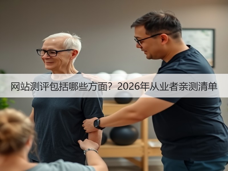 网站测评包括哪些方面？2026年从业者亲测清单