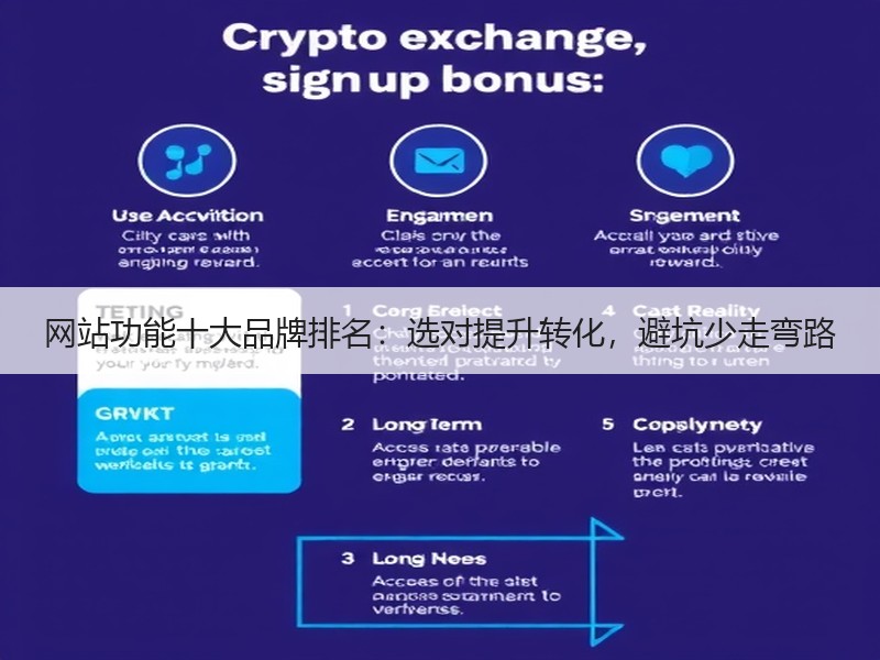 网站功能十大品牌排名：选对提升转化，避坑少走弯路