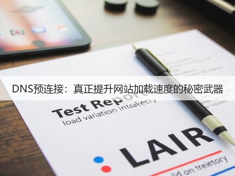 DNS预连接：真正提升网站加载速度的秘密武器
