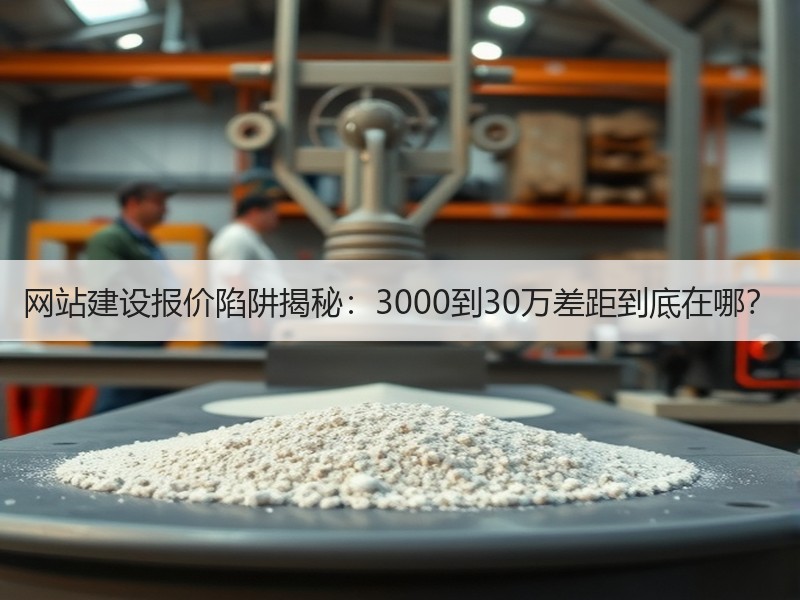 网站建设报价陷阱揭秘：3000到30万差距到底在哪？