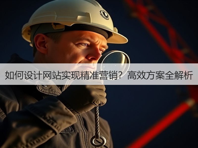 如何设计网站实现精准营销？高效方案全解析