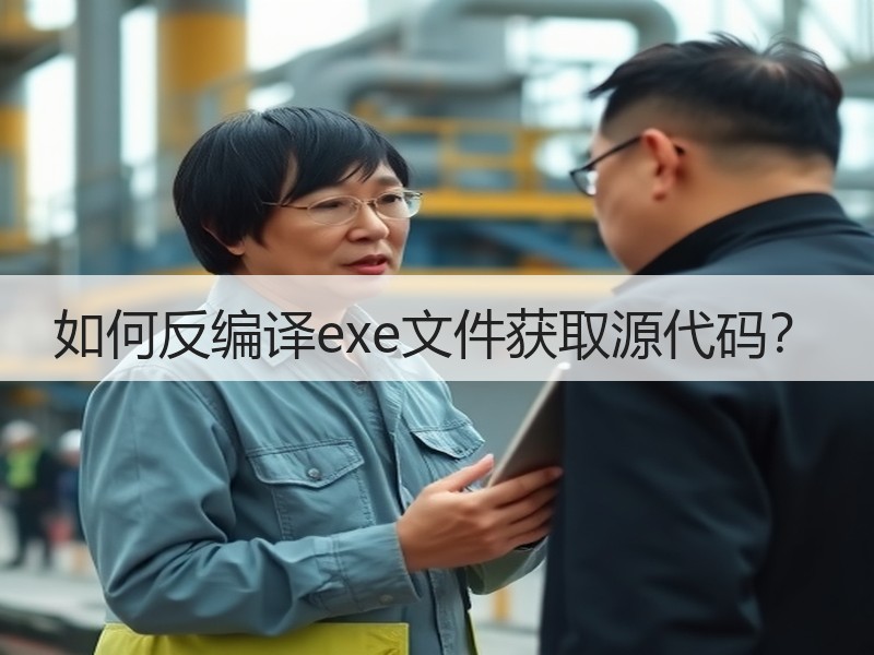 如何反编译exe文件获取源代码？
