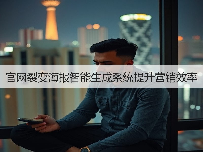 官网裂变海报智能生成系统提升营销效率