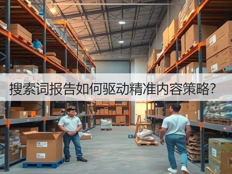 搜索词报告如何驱动精准内容策略？