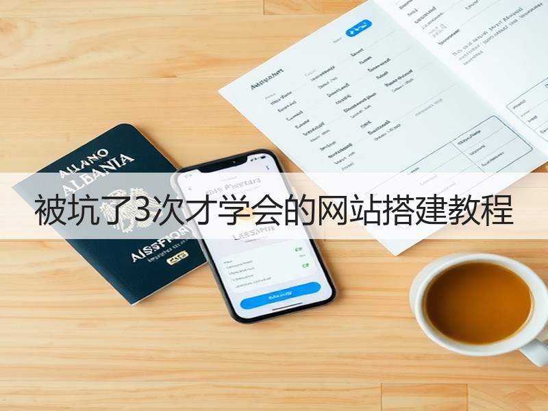 被坑了3次才学会的网站搭建教程