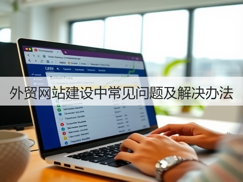 外贸网站建设中常见问题及解决办法
