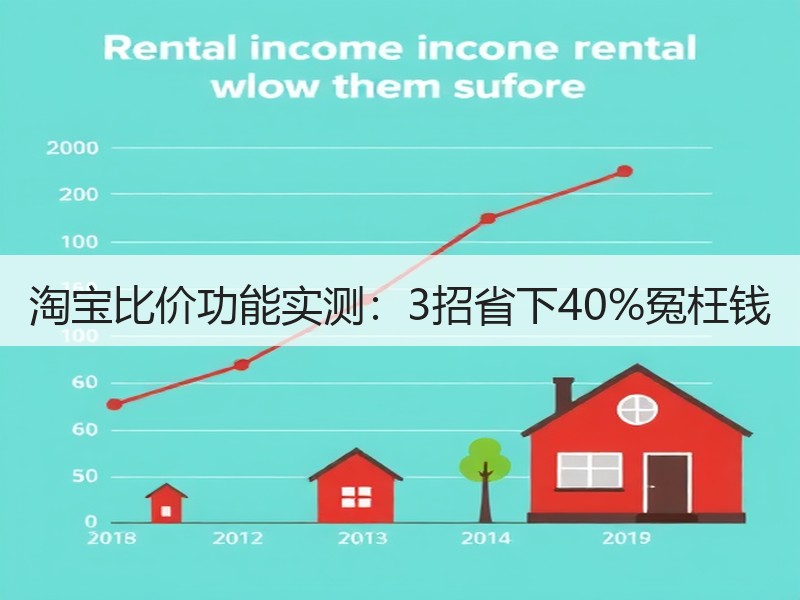 淘宝比价功能实测：3招省下40%冤枉钱