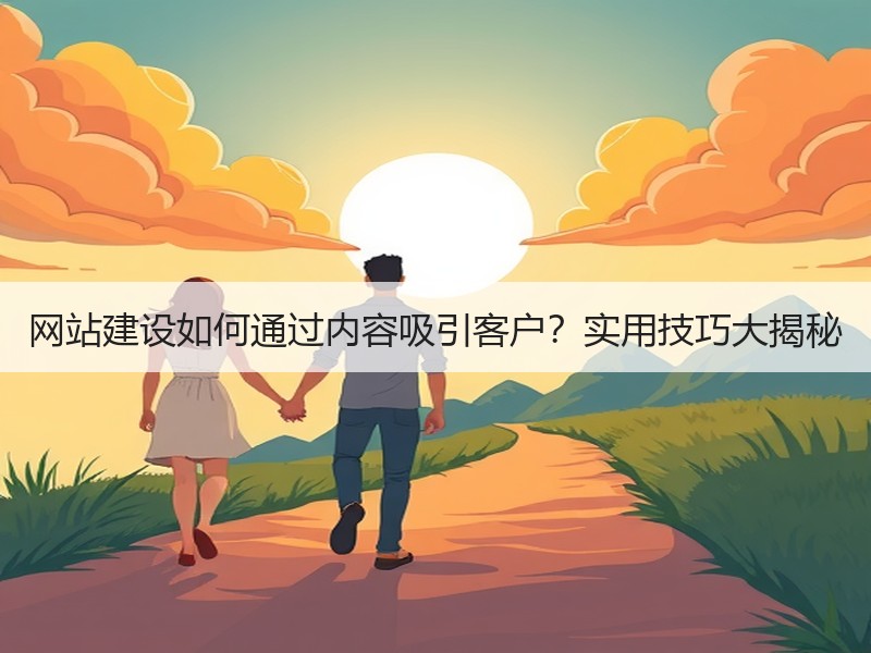 网站建设如何通过内容吸引客户？实用技巧大揭秘