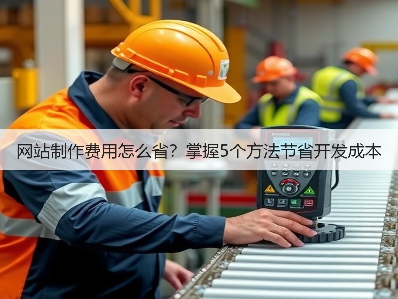 网站制作费用怎么省？掌握5个方法节省开发成本