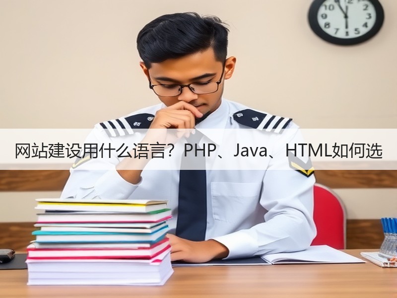 网站建设用什么语言？PHP、Java、HTML如何选