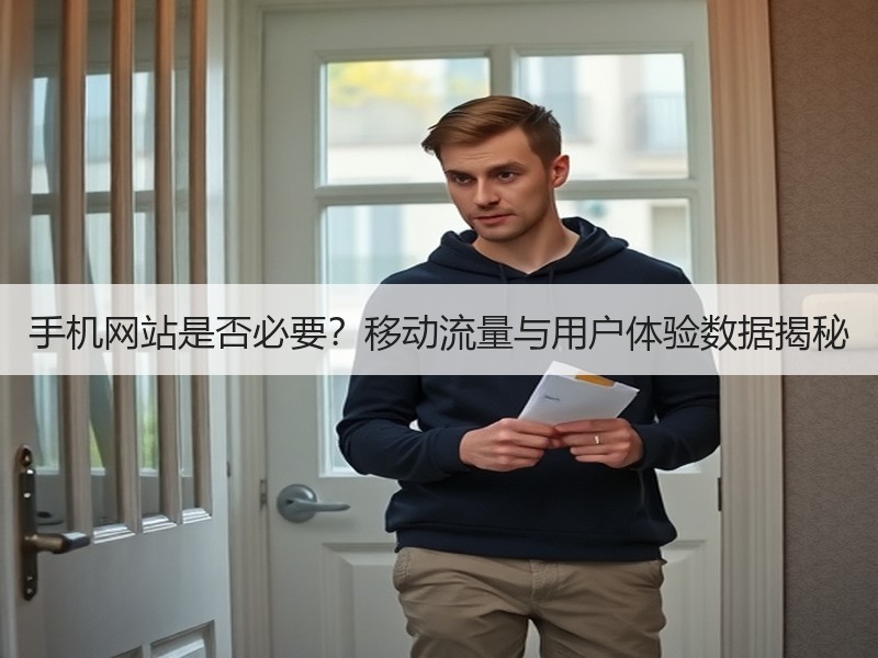手机网站是否必要？移动流量与用户体验数据揭秘
