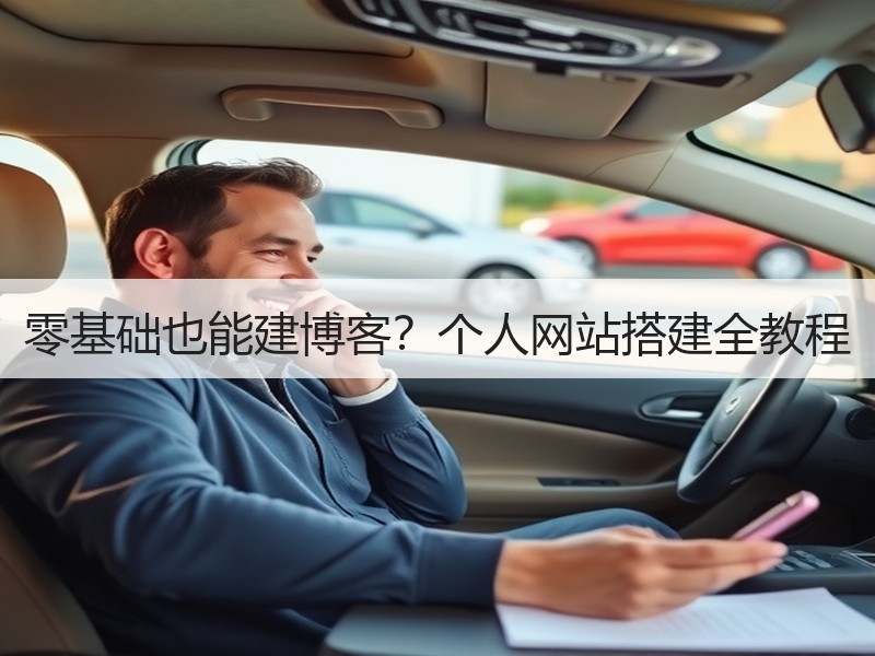 零基础也能建博客？个人网站搭建全教程
