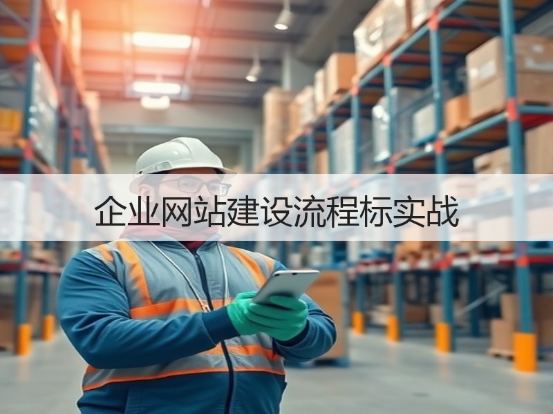 企业网站建设流程标实战