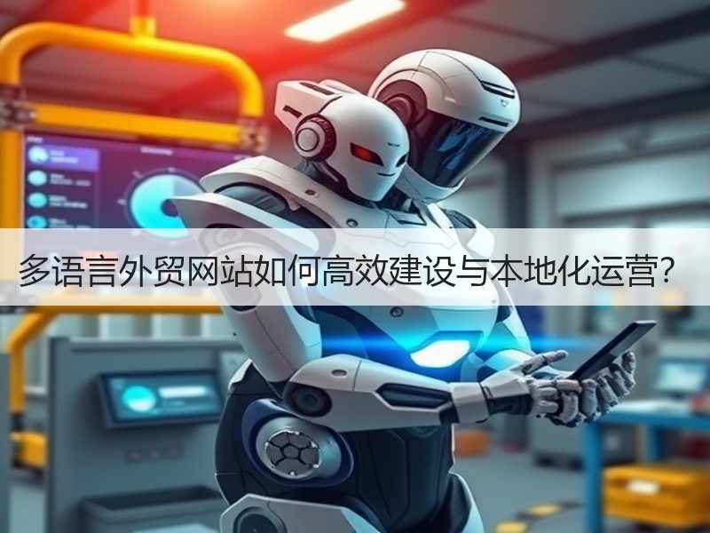 多语言外贸网站如何高效建设与本地化运营？