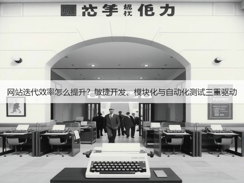 网站迭代效率怎么提升？敏捷开发、模块化与自动化测试三重驱动