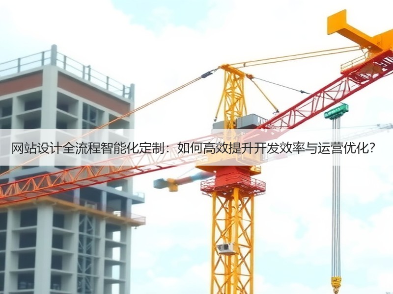 网站设计全流程智能化定制：如何高效提升开发效率与运营优化？