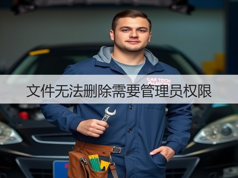 文件无法删除需要管理员权限