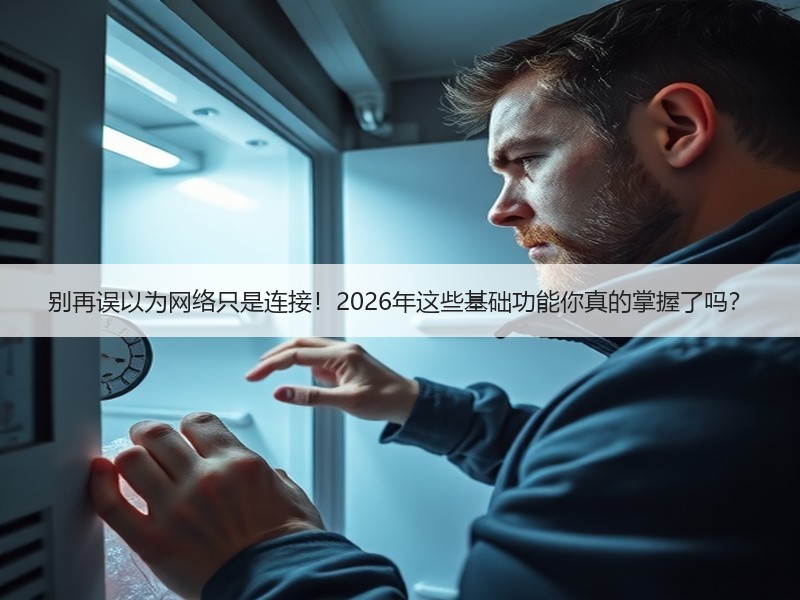 别再误以为网络只是连接！2026年这些基础功能你真的掌握了吗？