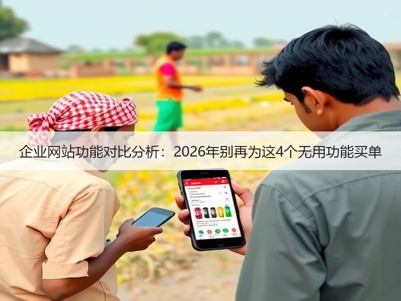 企业网站功能对比分析：2026年别再为这4个无用功能买单