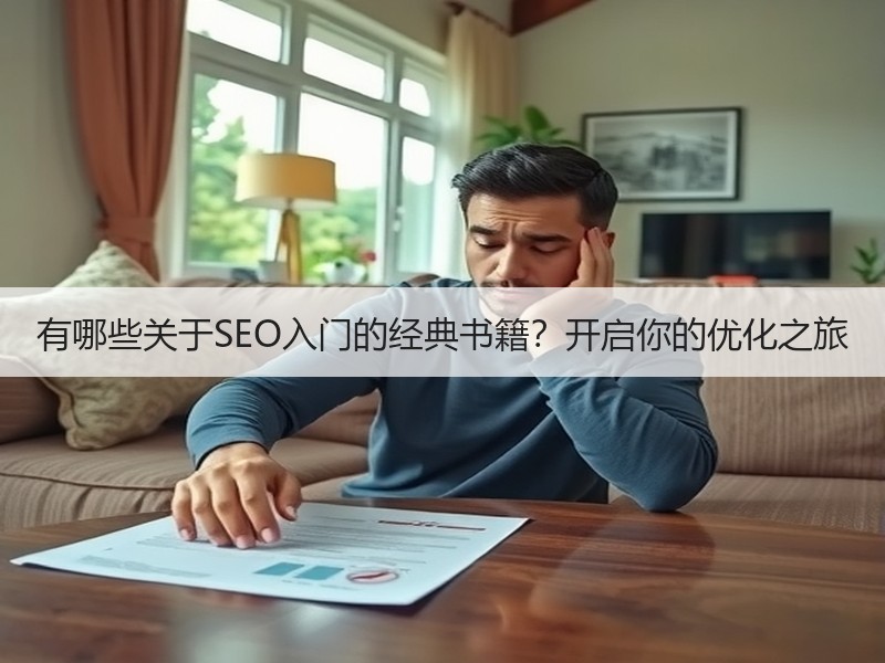 有哪些关于SEO入门的经典书籍？开启你的优化之旅