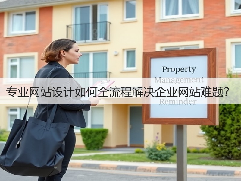 专业网站设计如何全流程解决企业网站难题？