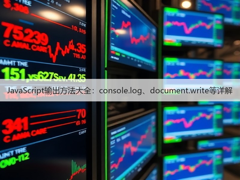 JavaScript输出方法大全：console.log、document.write等详解