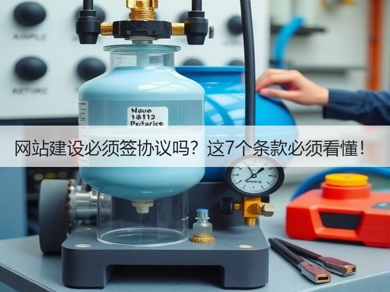 网站建设必须签协议吗？这7个条款必须看懂！
