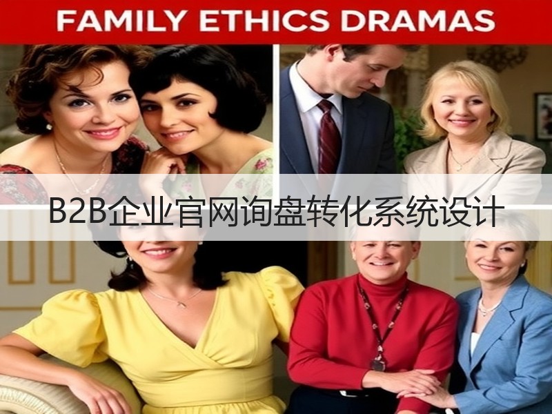 B2B企业官网询盘转化系统设计