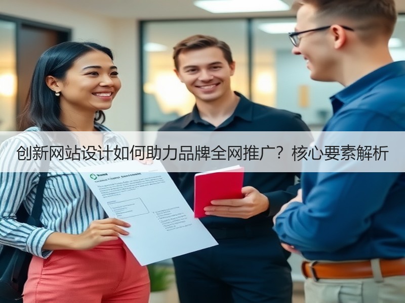 创新网站设计如何助力品牌全网推广？核心要素解析