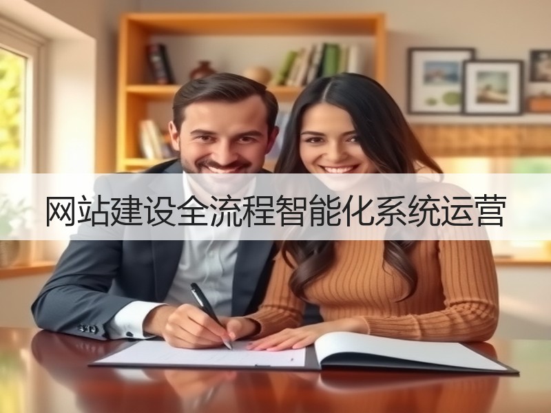 网站建设全流程智能化系统运营