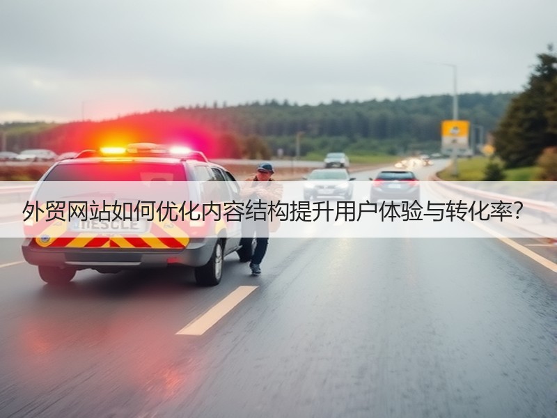 外贸网站如何优化内容结构提升用户体验与转化率？