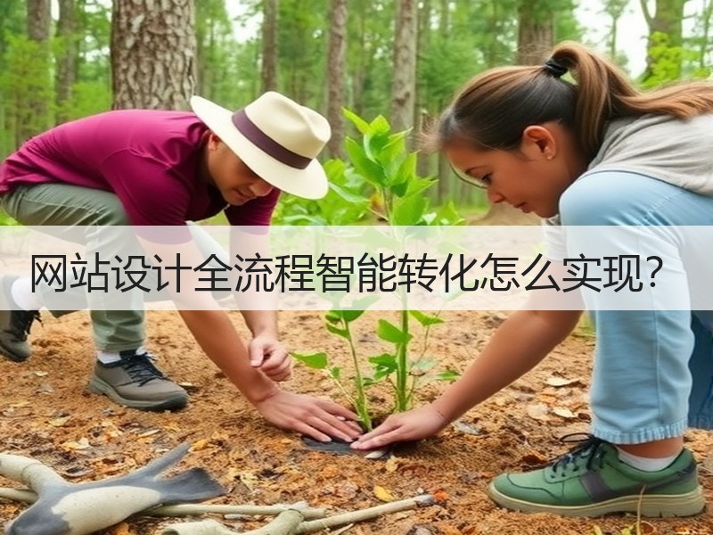 网站设计全流程智能转化怎么实现？