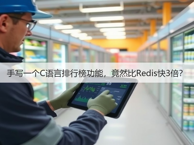 手写一个C语言排行榜功能，竟然比Redis快3倍？