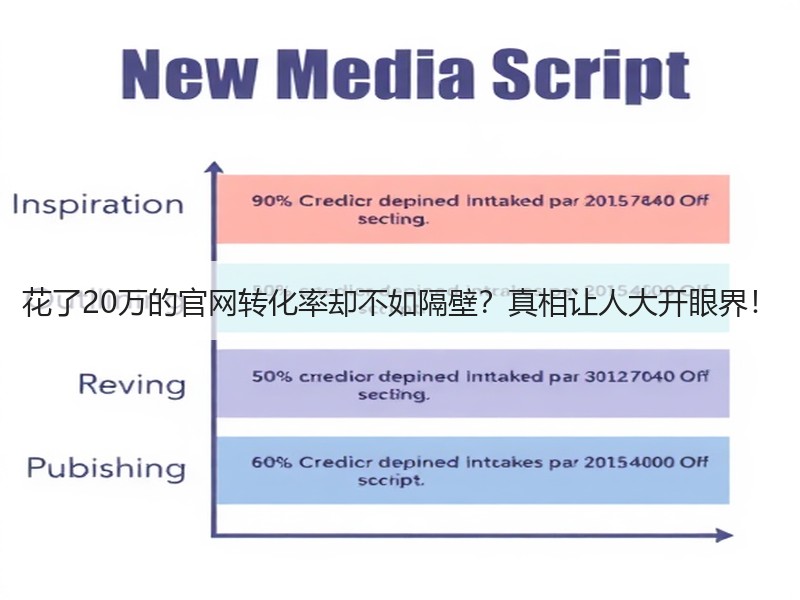 花了20万的官网转化率却不如隔壁？真相让人大开眼界！