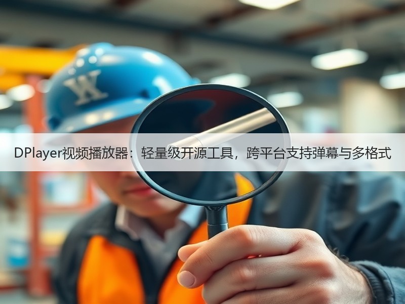 DPlayer视频播放器：轻量级开源工具，跨平台支持弹幕与多格式