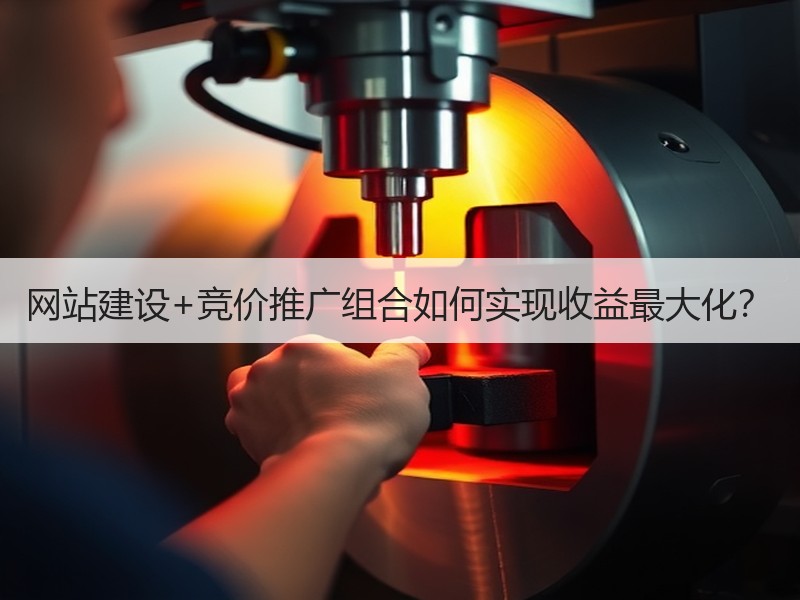 网站建设+竞价推广组合如何实现收益最大化？