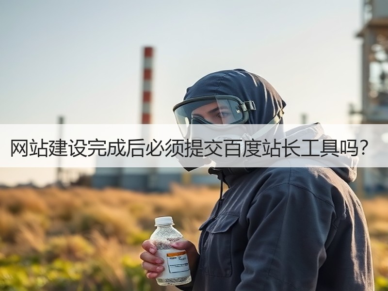 网站建设完成后必须提交百度站长工具吗？