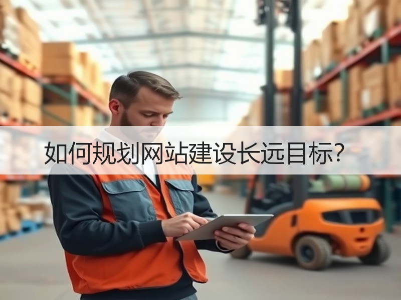 如何规划网站建设长远目标？