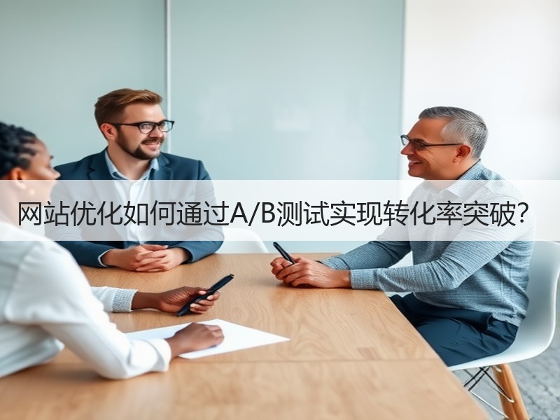 网站优化如何通过A/B测试实现转化率突破？