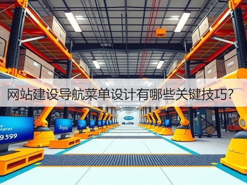 网站建设导航菜单设计有哪些关键技巧？
